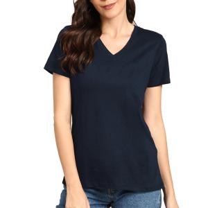Quality Wholesale 100% Cotton Customized Logo Printed Blank t shirts Plain Women T Shirt wholesale