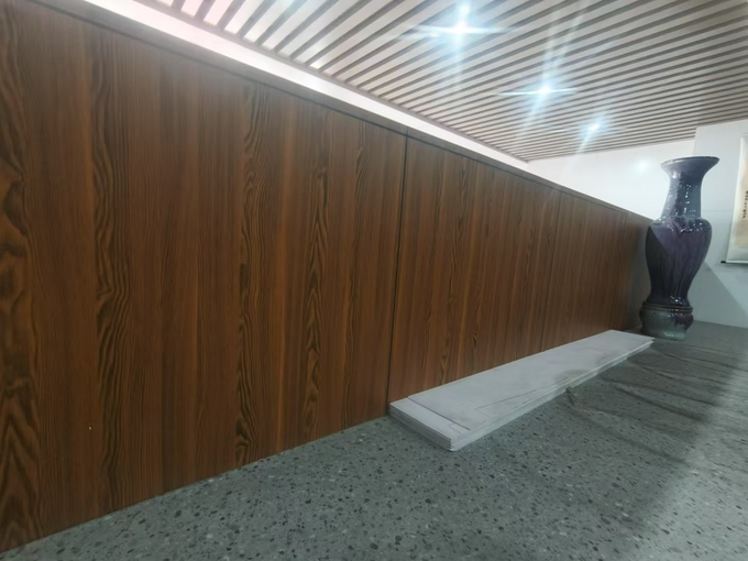 Durable PVDF Aluminum Composite Panel With Fluorocarbon Stone Coating Standard Size For Dry Hanging Of External Walls