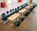 Bespoke Banquette Seating Commercial Booth Seating Dining Room Dubai 120x55x105c