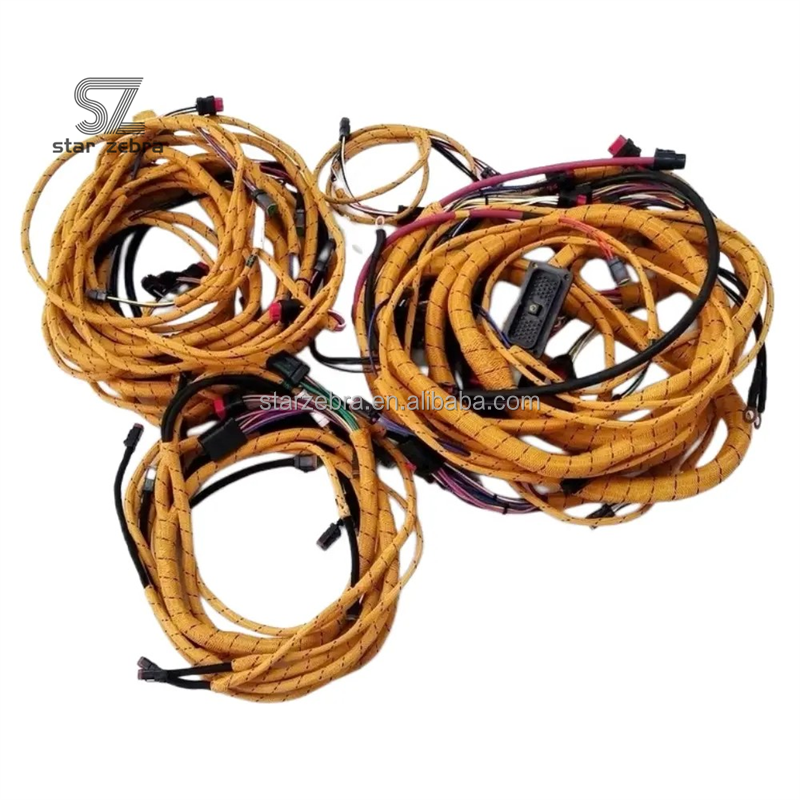 CAT E374D Excavator External Wiring Harness Main Wire Harness 3886859 Design