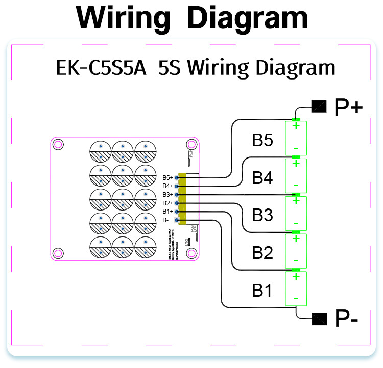 4S 5S Whole Group 5A Active Balancerr Lifepo4 Lithium Lipo Battery Energy Active Equalizer for Power tool