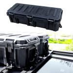 110L Car Waterproof Tool Box Heavy Duty and Special Bracket for JEEP Roof Rack