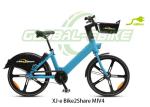 Electric Bike Sharing With TFT Display , Anti Theft Mechanism Share E Bike