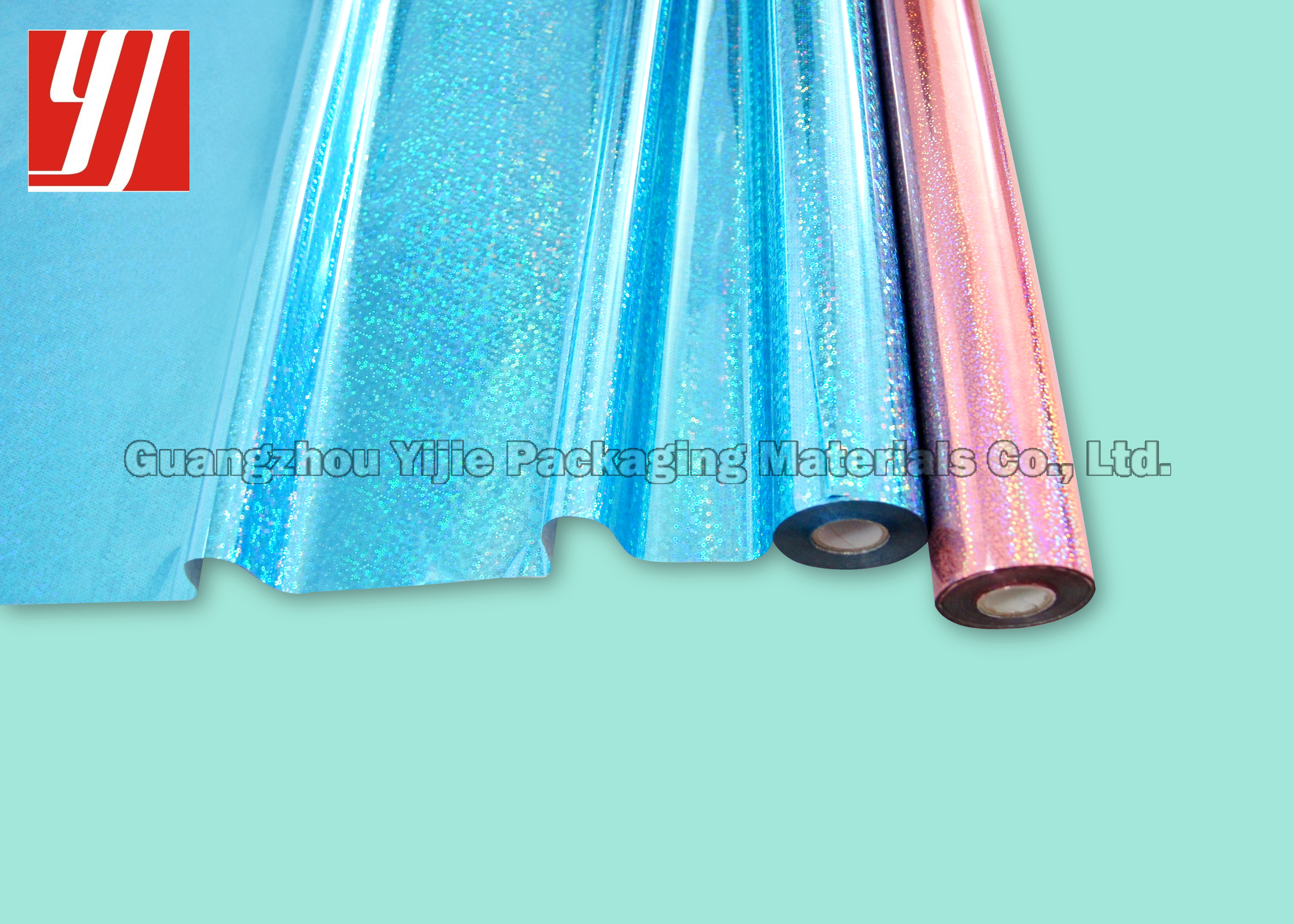 Blue Donuts Holographic Hot Stamping Foil Under 1.28mx240m