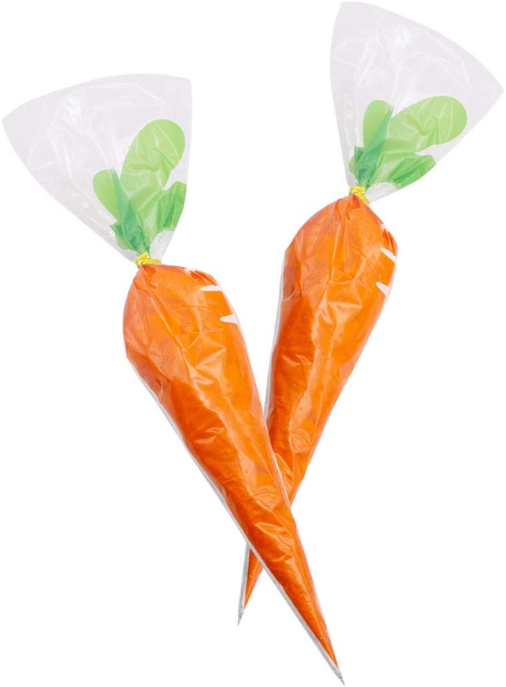 Germ Proof Colorful Cello Treat Bags Recyclable With Twist Ties
