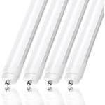 6500k Cool White T8 LED Tube Light Single Pin 150cm 5ft IP44 Aluminum body