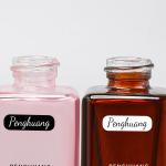 30ml Glass Lotion Pump Bottle Square Skin Care Cosmetic Serum Packaging