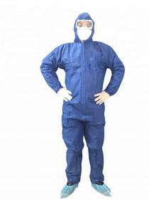 Quality Dust Proof Disposable Isolation Gowns Disposable Coverall With Zipper Front wholesale