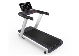 Quality Unique Commercial Gym Treadmill Heavy Duty Black Color For Fitness Center wholesale