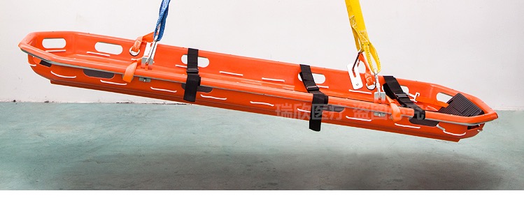 Orange Rescue Basket Stretcher First Aid Folding Stokes Basket OEM