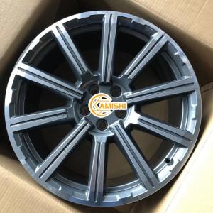 Quality Grey Multi Spoke ET33 5x112 20 Inch Aluminum Alloy Rims Lightweight wholesale