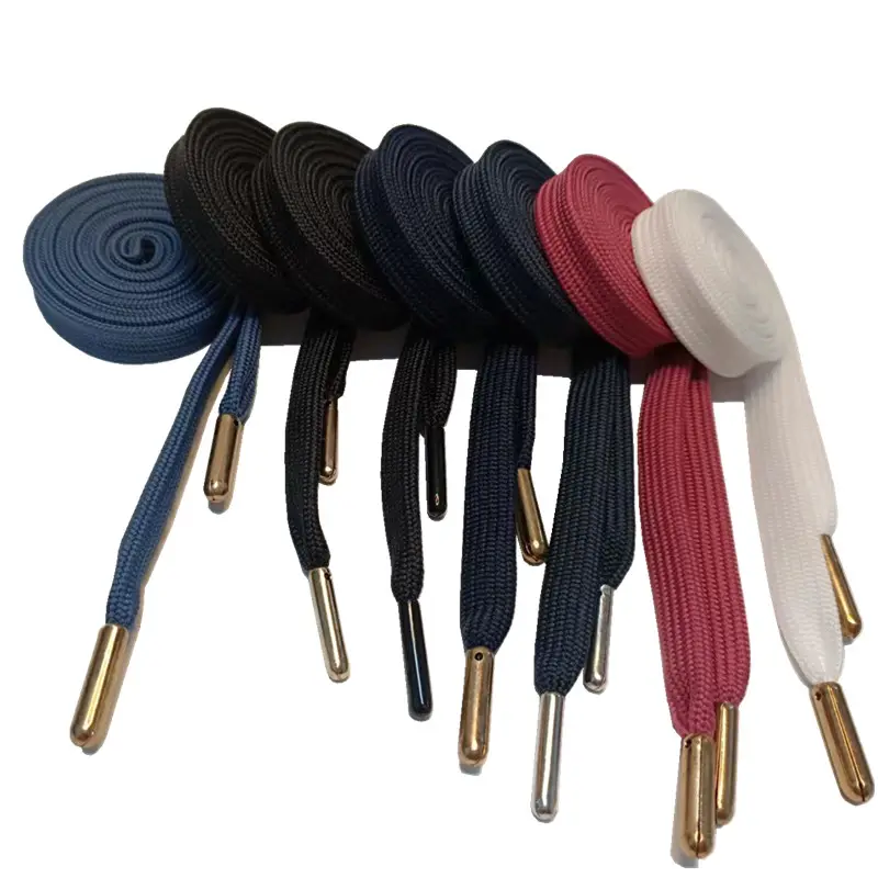 Beige 5mm Twisted Football Shoelaces Custom Shoelace High Tenacity