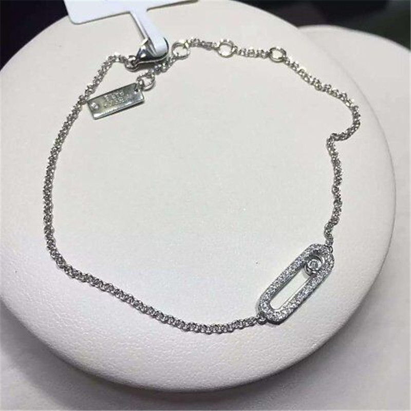 Mk diamond Bracelet 18k white gold yellow gold rose gold diamond Bracelet Jewelry factory in Shenzhen, China