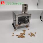 Portable Patio Heater Foldable Operate BBQ Wood Pellet Firepit Stainless Steel