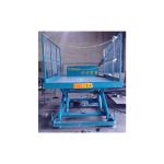 LEEO Hydraulic Truck Dock Scissor Lift 1 Ton Scissor Lift Tables