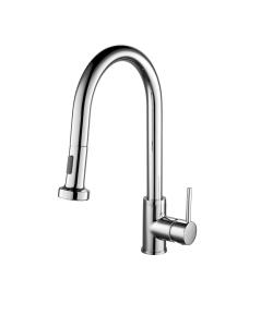 Quality stylish decor Brass Kitchen Mixer Faucet Single Hole Mount wholesale
