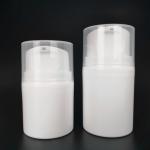 Personal Care White Plastic Lotion Airless Pump Bottle