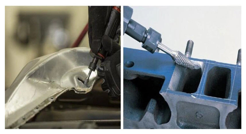 Highest Grade Tungsten Carbide Bur Bits For Weld Preparation / Weld Smoothing
