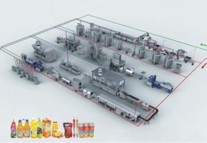 Quality 350ml to 1000ml Fruit juice filling production line/ bottling machine for juice wholesale