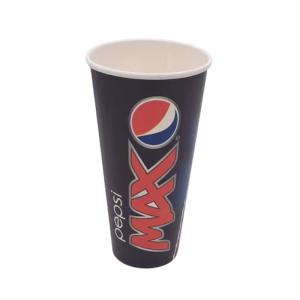 Quality 22 Oz Water Based Lining Cold Paper Cups Compostable Custom Printed wholesale