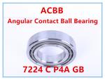 7224 C P4A GB Angular Contact Ball Bearing