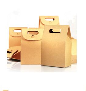 Quality Recycled Kraft Paper Gift Boxes Corrugated Cardboard Shape Unique Design wholesale