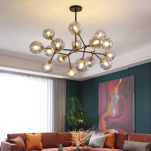 Quality Modern minimalist Kitchen chandeliers home bedroom dining room light Glass Bubbles Chandelier(WH-MI-430) wholesale