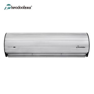 Quality 2024New Arc Shape Aluminum Cooling Air Curtain For Ventilation Commercial Buildings 20m/s wholesale