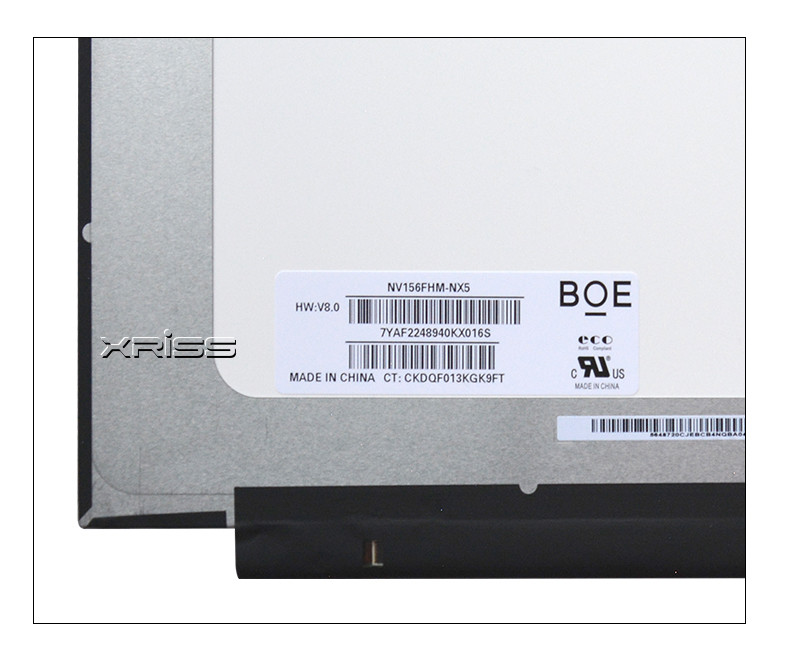 15.6 Inch Slim Laptop LCD Screen 40pins 144Hz NV156FHM-NX5 NX4 NX3