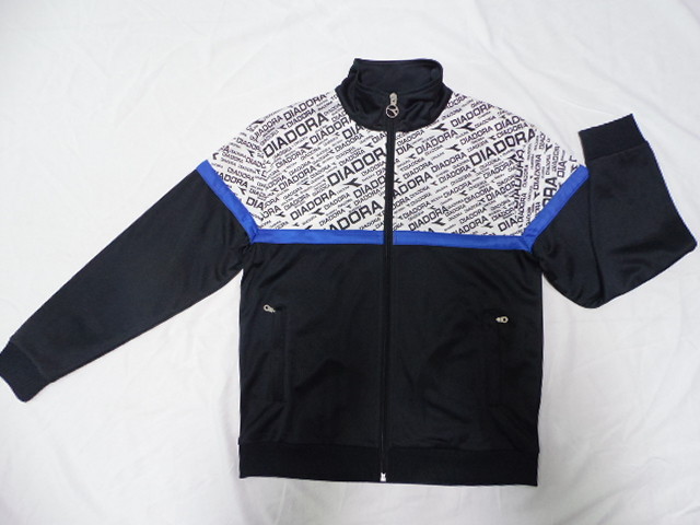 Twisted Knitting Brushed Inside 260gsm Mens Zipper Jacket Black