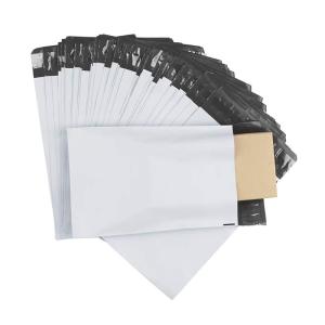 China Poly Plastic Mailing Bags Grey Color For Clothing on sale