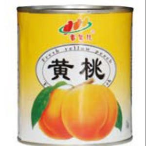 Quality Instant Fruit Canned Yellow Peach In Light Syrup 425g 820g wholesale