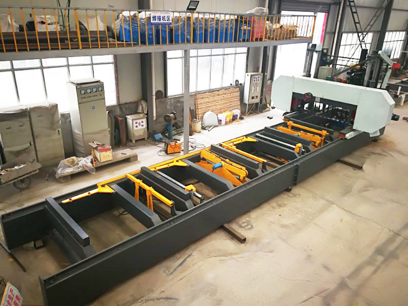 MJ1500 Horizontal Band Sawing Machine 1500mm Band Saw Lumber Mill