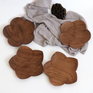 Quality Walnut Acacia Wooden Dinnerware Set Multifunctional Handmade Wooden Plate wholesale
