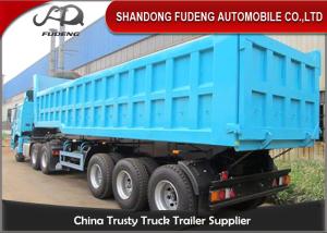 Quality Hydraulic Lifting U Shape Tractor Trailer Dump Truck Leaf Spring 14 Ton X 3 Axles wholesale
