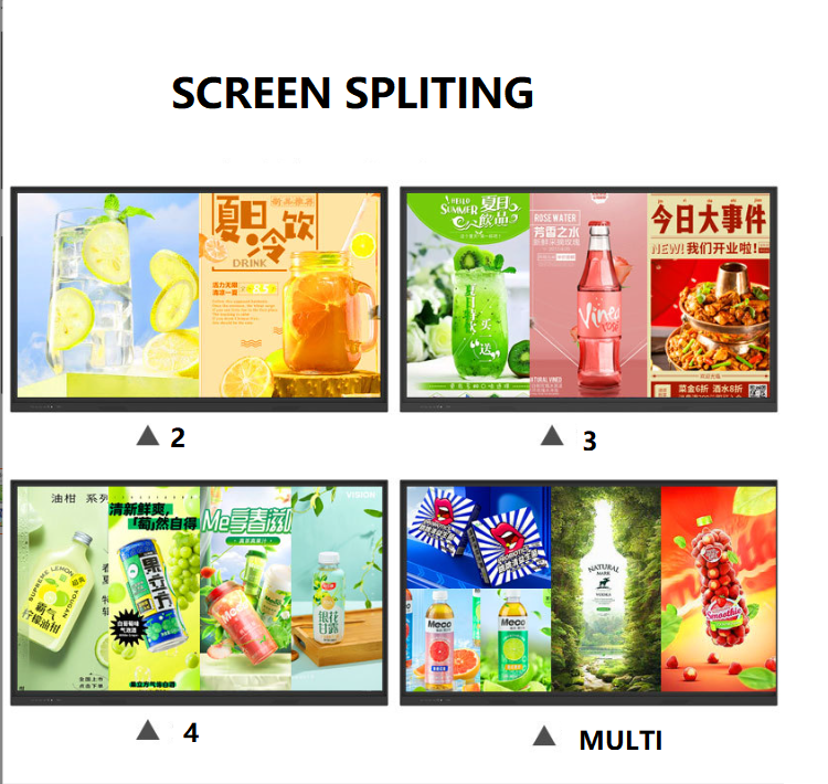 Guangdong hot sale 25 inch 32 inch free standing style multi function touch screen signal lcd tv display panel for advertising