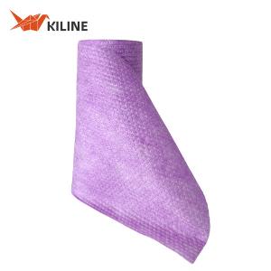 Quality Custom Size Purple Disposable Cleaning Cloths Dusting Rolls 55gsm Highly Absorbent wholesale