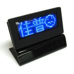 Rechargable LED message Badge 7
