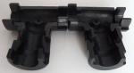 Standard T Connector Black PA6 Playground Spare Parts