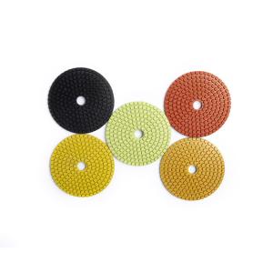 Quality 4 Inch Resin Diamond Powder Concretet Diamond Wet Polishing Pad For Quartz wholesale