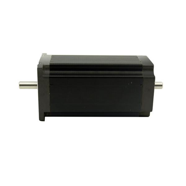 4wires double shaft NEMA23 stepper motor 3.5N.m(500oz-in) motor length 115mm