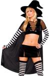 Black Widow Witch Womens Sexy Costumes Princess Peach Tight Leather Catsuit