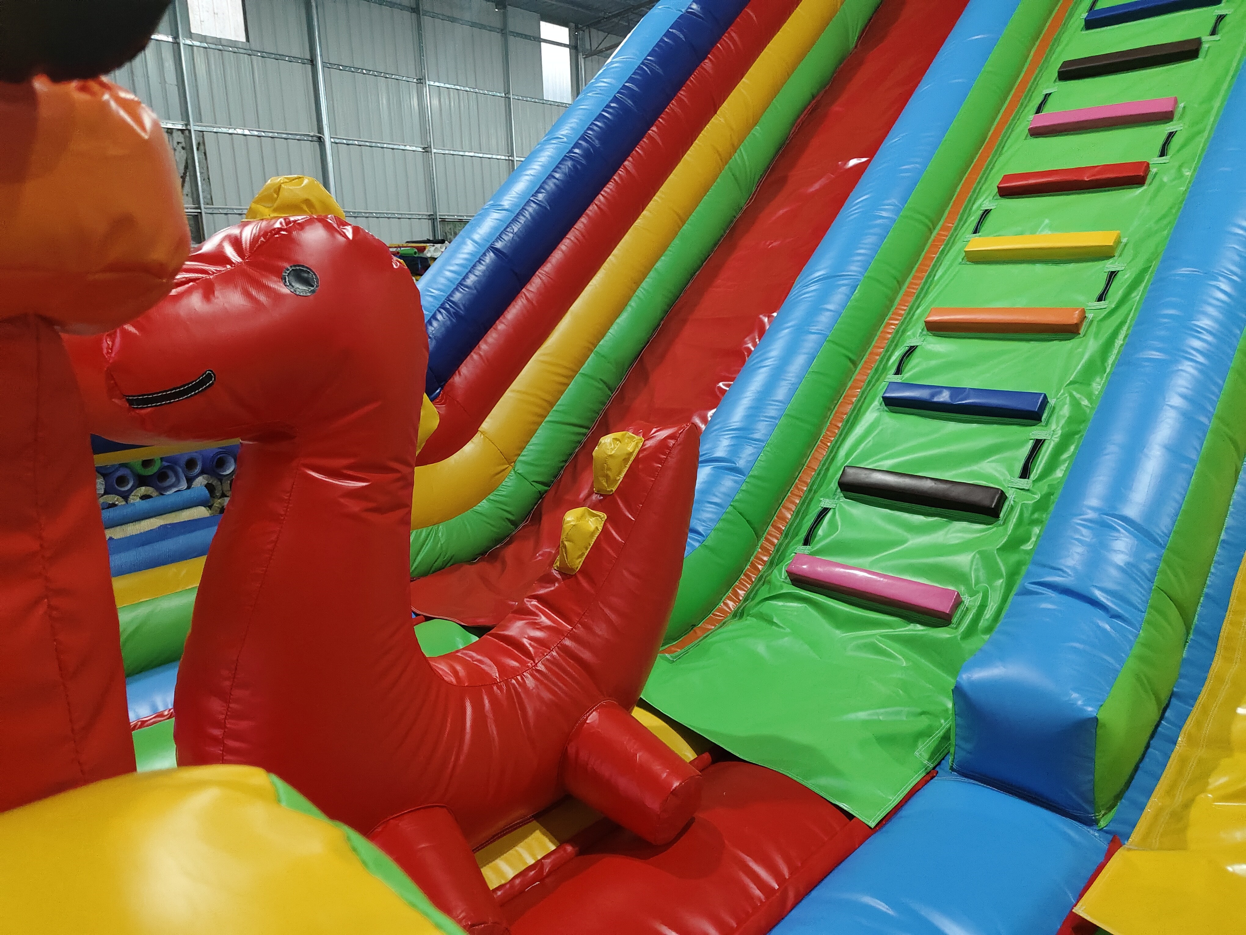 Commercial Pvc Tarpaulin Inflatable Slides Cartoon Characters Inflatable Water Slides Castle For Kids And Adults