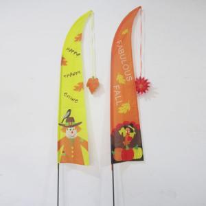 Quality Fall Harvest Garden Flag Scarecrow wholesale