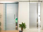 Clear Float Durable Tempered Glass , Silkscreen Frosted Tempered Shower Glass