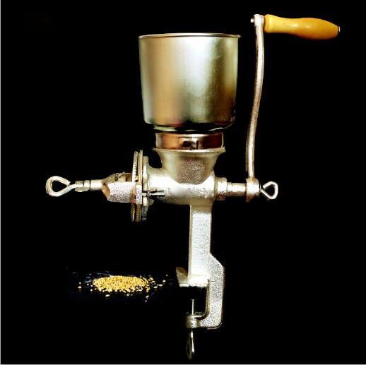 Hand Operated Cast Iron Grain Mill Coffee Corn Grinder Machine For Household Or Business