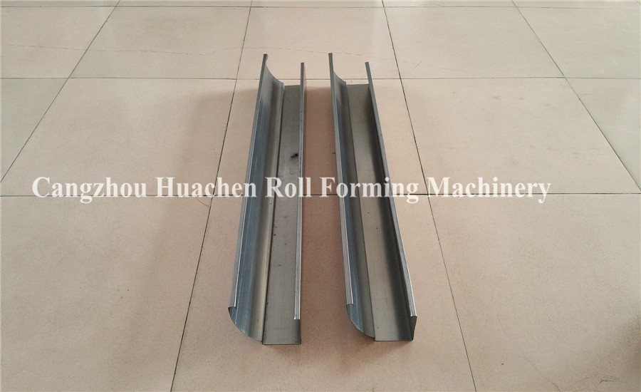Steel Rain Gutter Cold Aluminum Metal Roofing Sheet Roll Forming Machine Iso