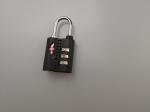 Grey Safe Skies TSA Luggage Locks / 3 Dial Go Travel Combination Lock