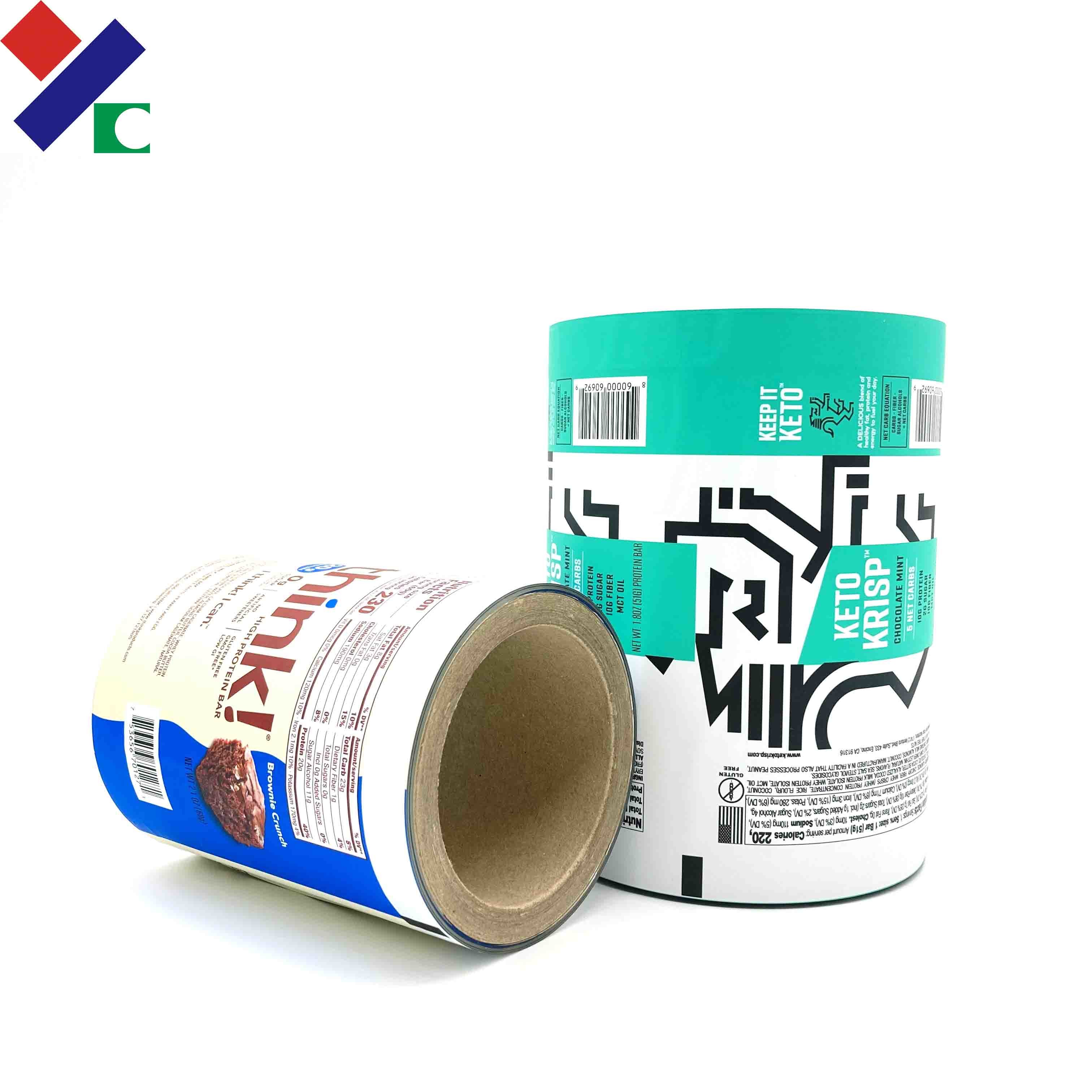 60 Micron BOPP Cold Seal Roll Laminated Ice Cream Packaging Film