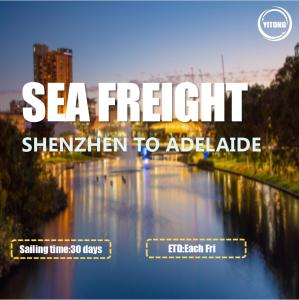 Quality International Sea Freight Shipping Shenzhen To Adelaide wholesale